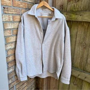 Standard Cloth by Urban Outfitters Classic Men's Short Gray Pea Coat
